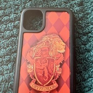 Gryffindor Lion Phone Case - Red and Black